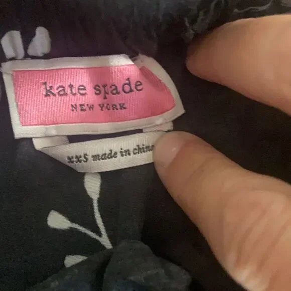 Kate Spade New York Women's Black and White Floral Maxi Skirt with pockets XXS - Picture 2 of 6